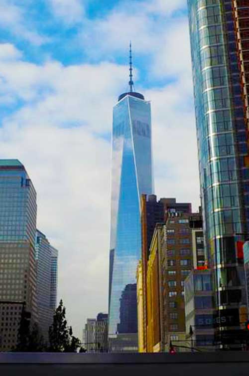 A view of World Trade Center 1