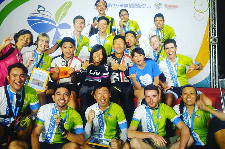 medals-cyclists-Taiwan-race
