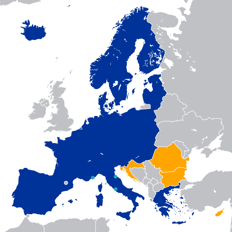 Schengen zone visa