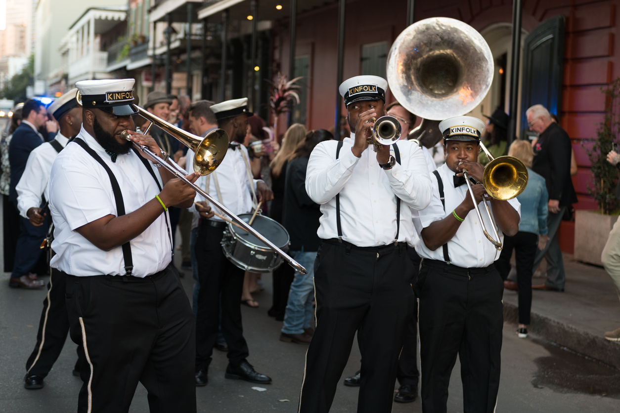 New Orleans-Louisiana-band-music