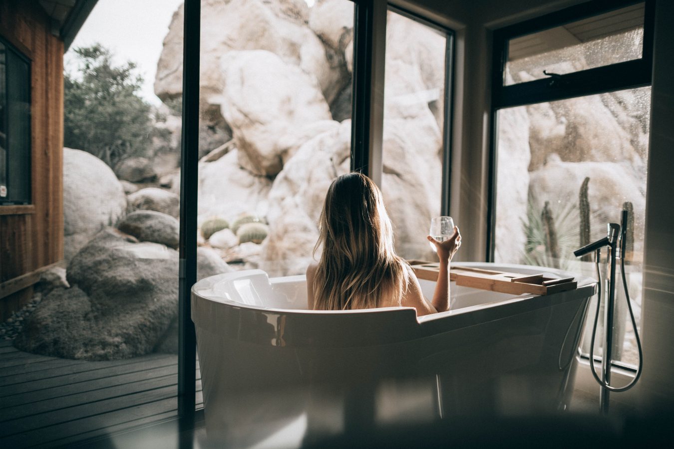 how to pamper yourself on a staycation
