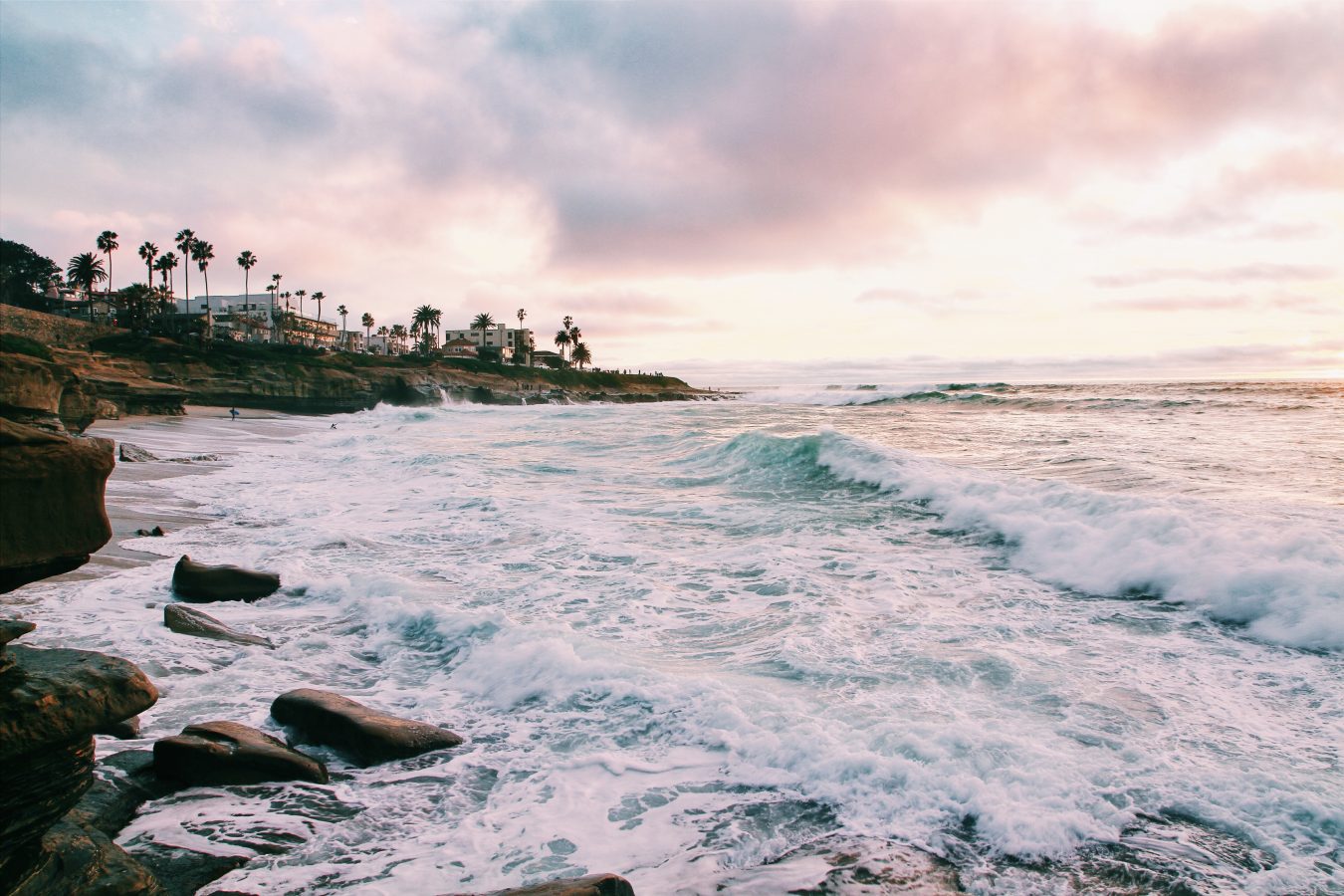 San Diego oceanfront, one of the best summer destinations in the US.