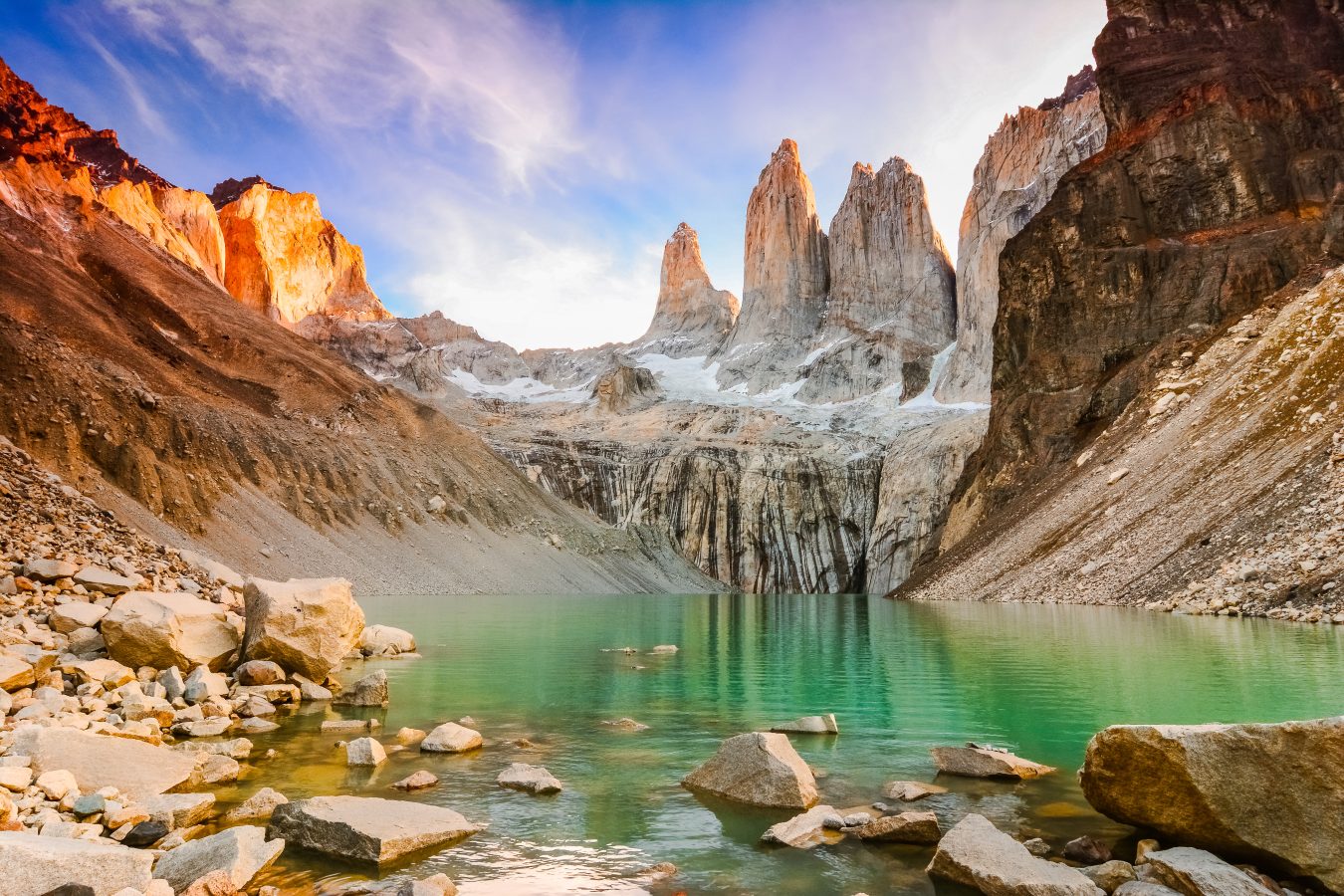 Torres del Paine National Park in Patagonia, Chile, one of the top destinations for 2023