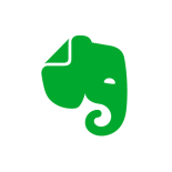 App logo for Evernote, one of the best apps for students for 2023