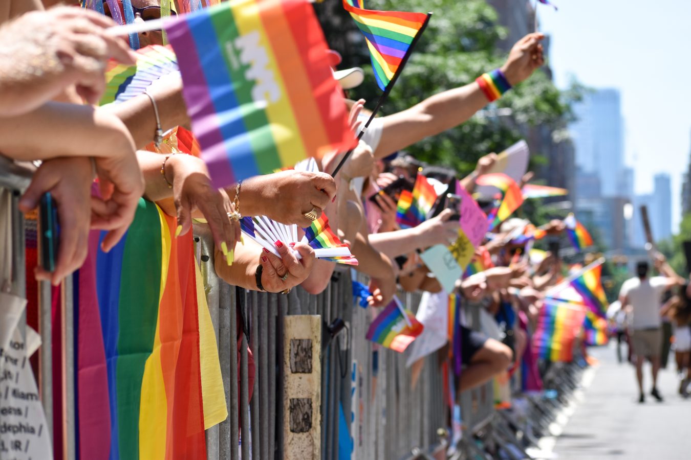 New Yorkers took part in the 53rd Annual Pride Parade through Fifth Avenue in New York City on June 26, 2022.